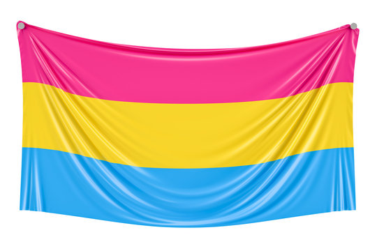 What are the colors for pansexual?